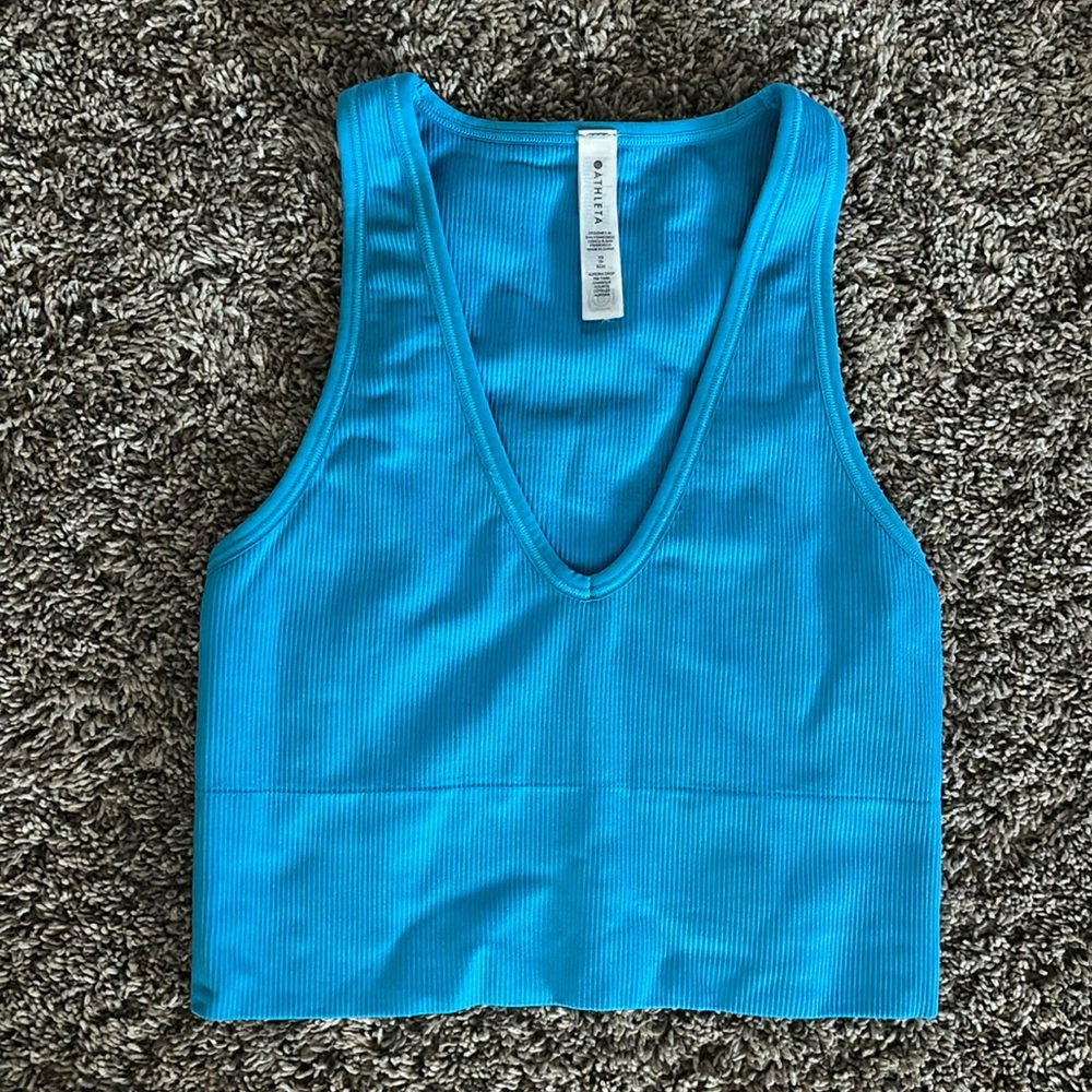 Athleta Ribbed Tank Adult XS